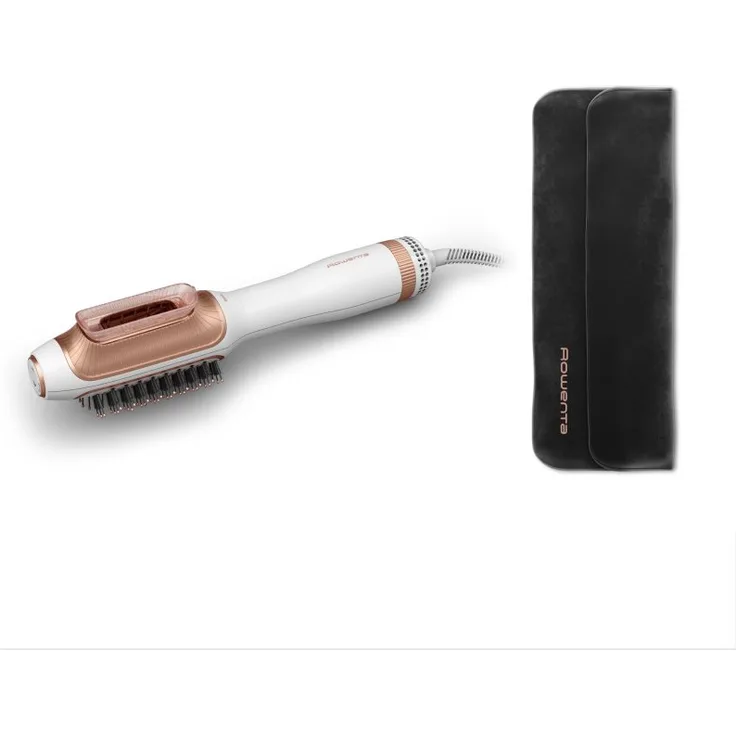 Rowenta Reverso CF9840F0, Warmluftbürste für Damen mit Geschwindigkeits- und Temperaturregelung, White