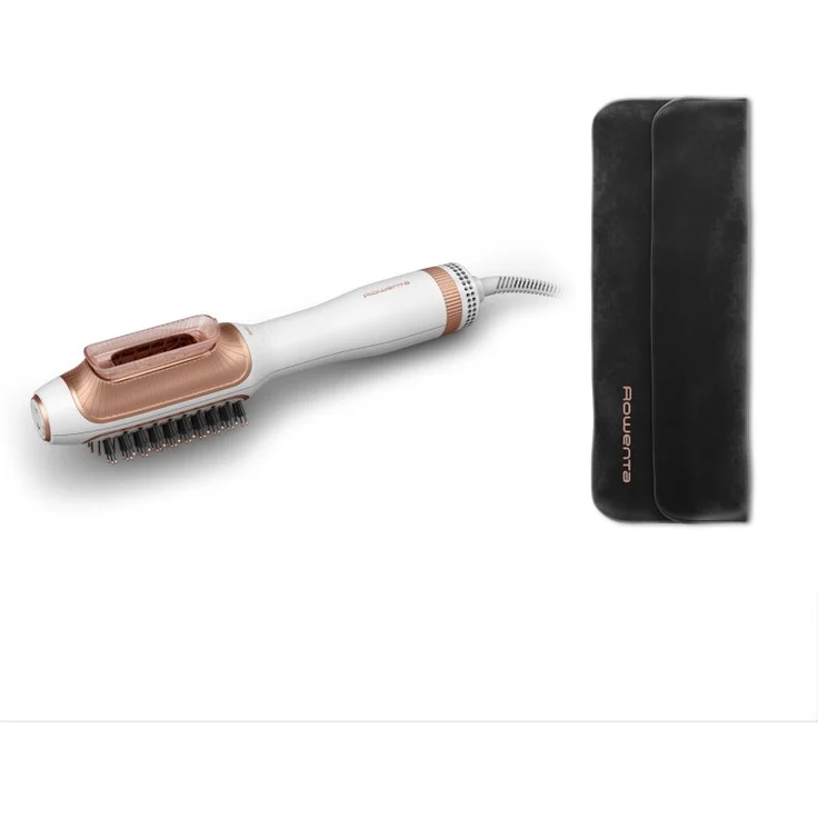 Rowenta Reverso CF9840F0, Warmluftbürste für Damen mit Geschwindigkeits- und Temperaturregelung, White