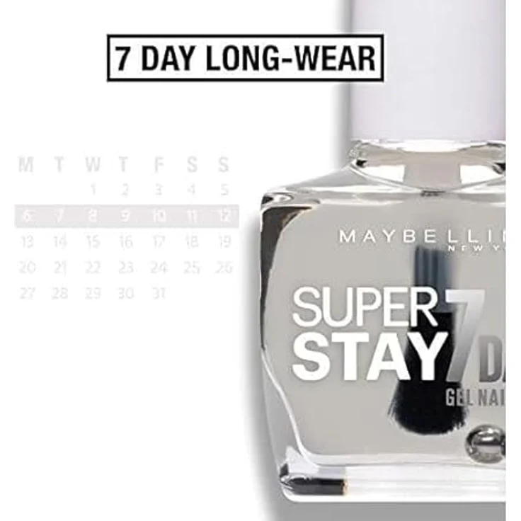 Maybelline Superstay Nail 3D Gel Effect Top Coat, Überlack 10 ml – Bild 3