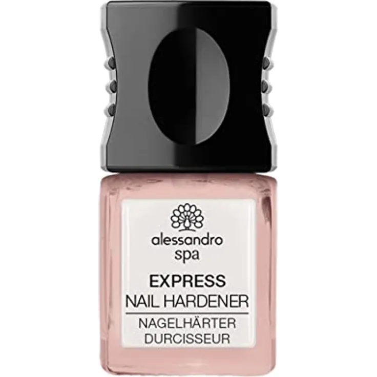 alessandro Nagellack - Nagelhärter - EXPRESS NAIL HARDENER NUDE - stärkt und stabilisiert brüchige und dünne Nägel - 10ml