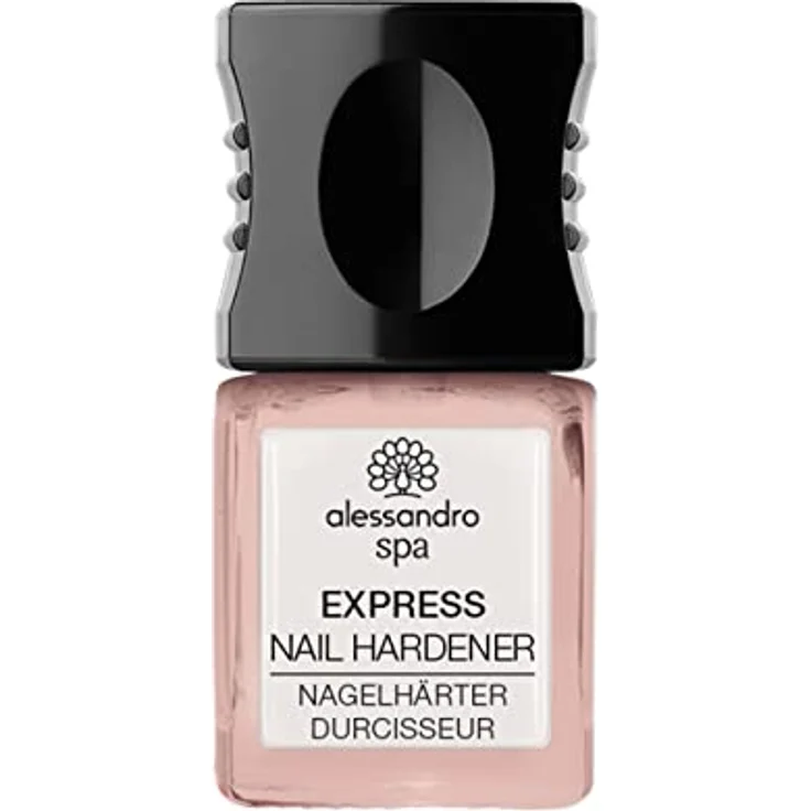 alessandro Nagellack - Nagelhärter - EXPRESS NAIL HARDENER NUDE - stärkt und stabilisiert brüchige und dünne Nägel - 10ml – Bild 1