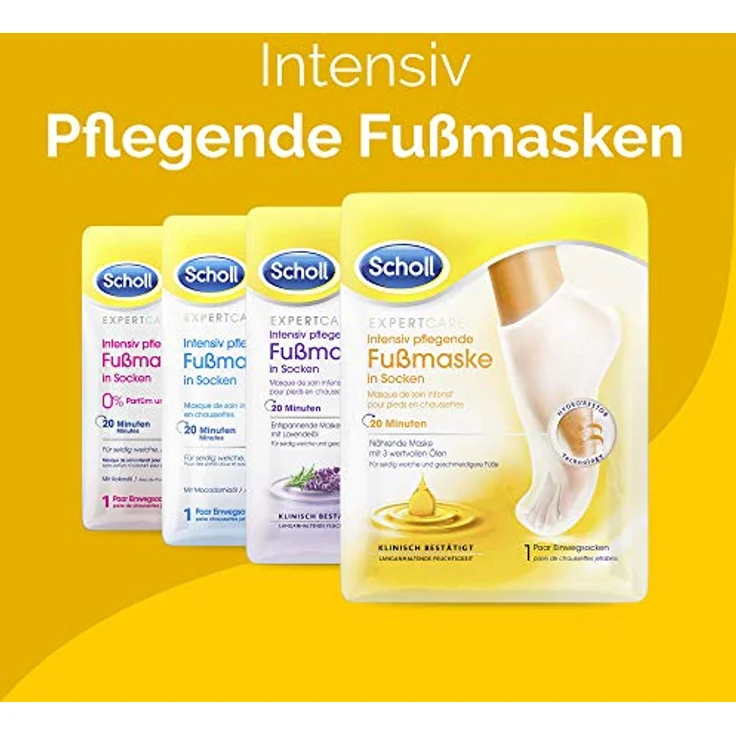 Scholl Intensiv 3-fach Öl Fußmaske  – Bild 8