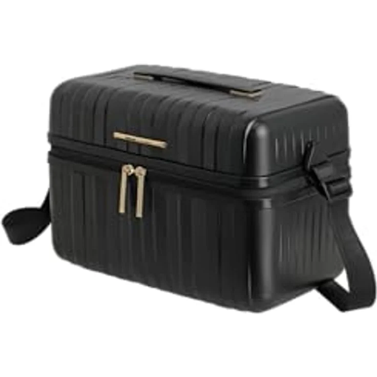 Travelite BARBARA Beautycase, 37 cm, 100% Polycarbonat, schwarz – Bild 3