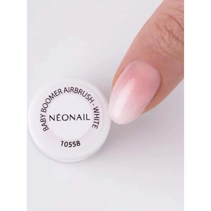 NEONAIL Baby Bloomer Airbrush Nagellack, 5 g, weiß, hochpigmentierte Formel für perfekte Nägel – Bild 2