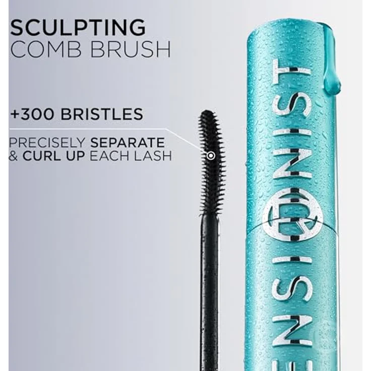 L'Oréal Paris Telescopic Extensionist, Volumen- und Längen-Mascara, wasserdicht, 9,9 ml, verlängerte Formel, Modellierbürste, 24 Stunden Halt – Bild 3