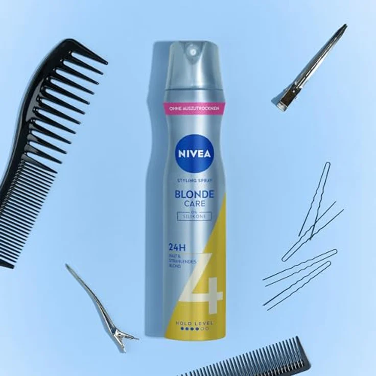 Nivea Haarspray Blond Schutz&Pflege 250 ml – Bild 3