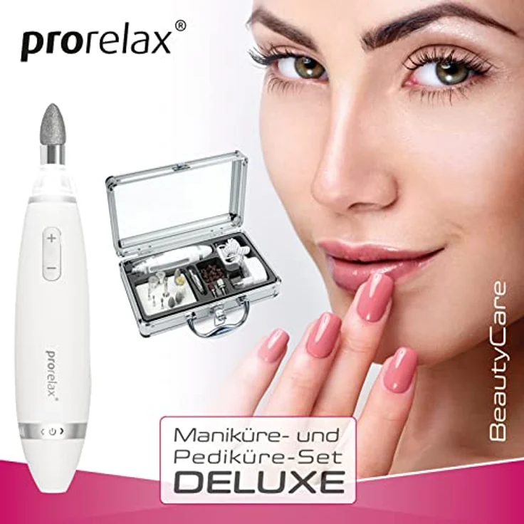Prorelax Maniküre-Pediküre-Set DELUXE - Professionelle Hand- und Fußpflege für zuhause und unterwegs – Bild 3