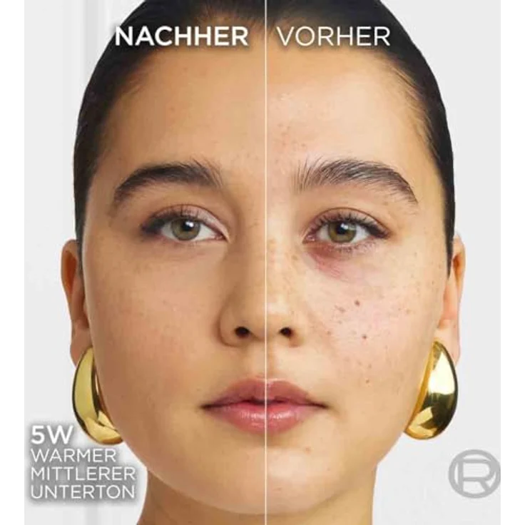 L'Oréal Paris True Match Puder, Mattierendes Kompaktpuder mit LSF 8, Farbe Nr. 5.D, inkl. Spiegel und Schwamm, 9 g – Bild 5