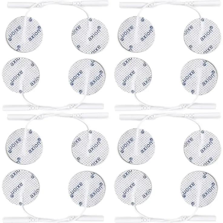 Axion Elektrodenpads für TENS EMS Geräte, selbstklebend, Ø 3.2cm, 16 St., optimal für Gesicht und Hände