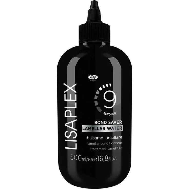 Lisap Lisaplex Bond Saver Lamellar Water, ultraleichte Haarkur zur intensiven Reparatur und Glanzsteigerung, 500 ml, Duft: Vanilla Sunlight