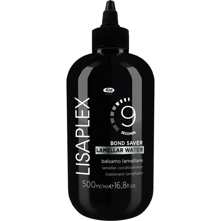 Lisap Lisaplex Bond Saver Lamellar Water, ultraleichte Haarkur zur intensiven Reparatur und Glanzsteigerung, 500 ml, Duft: Vanilla Sunlight