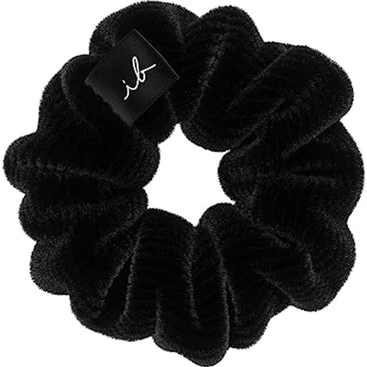 invisibobble Haargummi Schwarz Scrunchie Dusk till Dawn, Haargummis starker Halt für Mädchen & Damen, Scrunchies Samt Schwarz, designed im Herzen Münchens – Bild 2