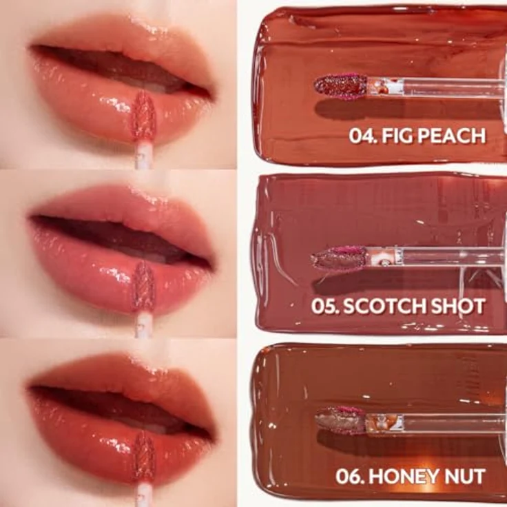 TIRTIR Waterism Glow Tint Lipgloss, langlebig und feuchtigkeitsspendend, Farbton 07 Classic Plum, 4 g – Bild 5