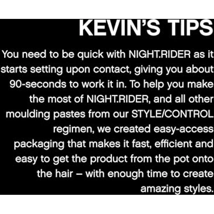 Kevin.Murphy Style / Control NIGHT.RIDER  100 ml – Bild 6