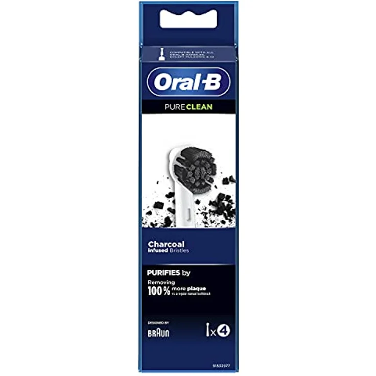 Oral-B Head 4-pack Pure Clean Aufsteckbürsten für elektrische Zahnbürste 4 St. Weiß – Bild 5