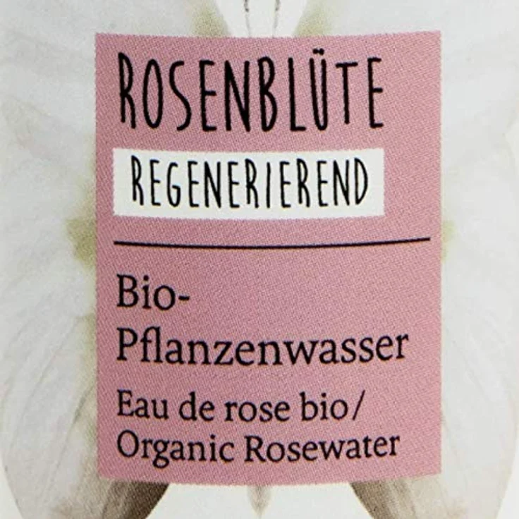 Farfalla Bio-Pflanzenwasser - Rosenblüte Gesichtswasser 75 ml mit reinigender Wirkung – Bild 4