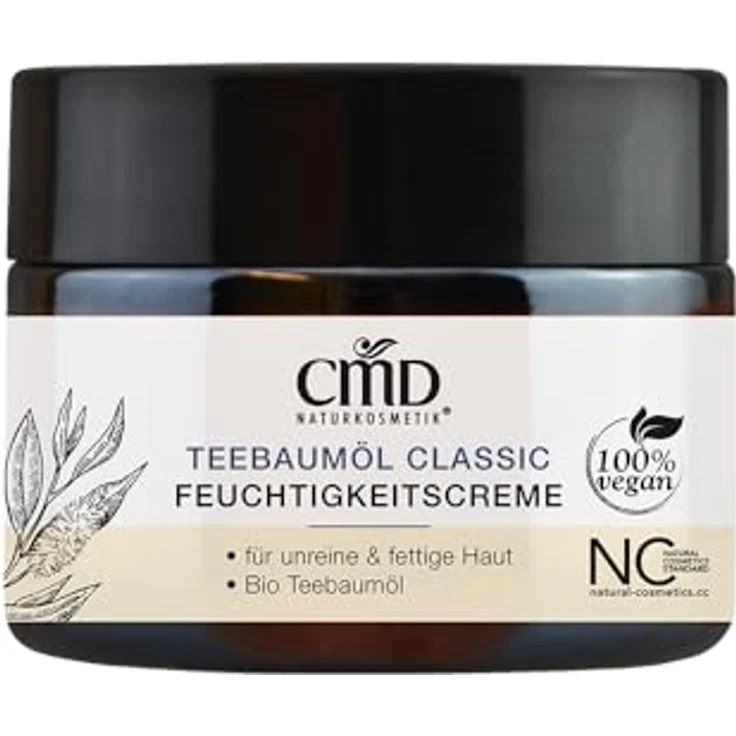 CMD Naturkosmetik TEEBAUM ÖL FEUCHTIGKEITSCREME 50 ml - PZN-09946836