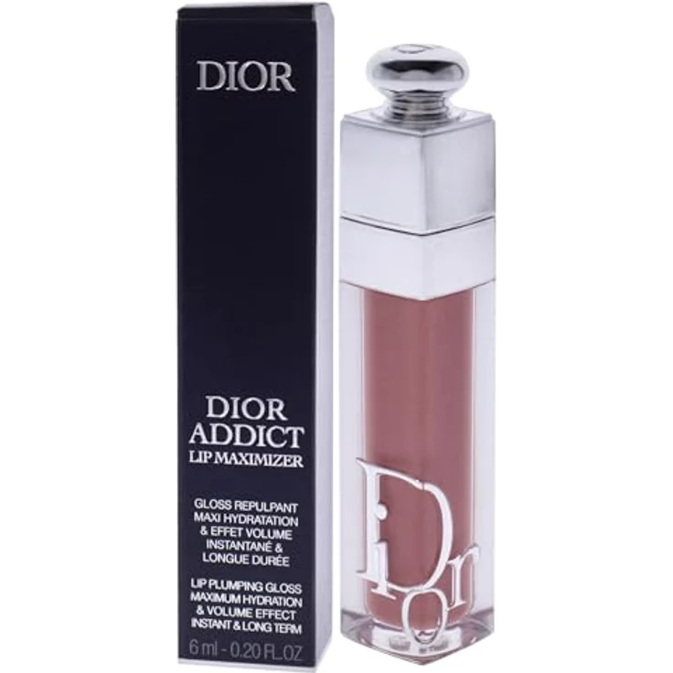 DIOR Addict Lip Maximizer Gloss Nr.014 Shimmer Macadamia 6 ml - Kühlend, bequem und langlebig in Lippenstift-Goldbraun – Bild 5