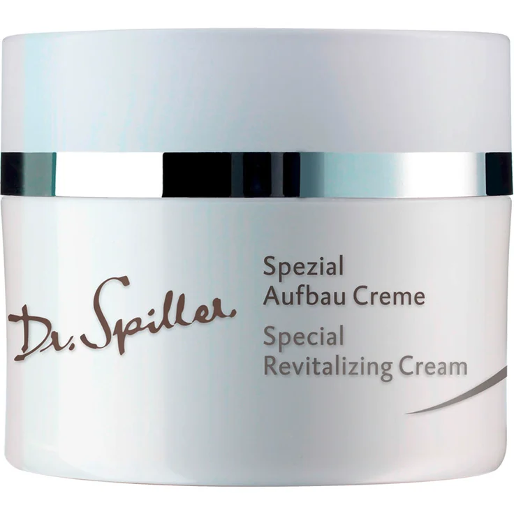 Dr. Spiller Biomimetic SkinCare Spezial Aufbau Creme 50 ml, beruhigende Gesichtscreme für trockene und gereizte Haut – Bild 1
