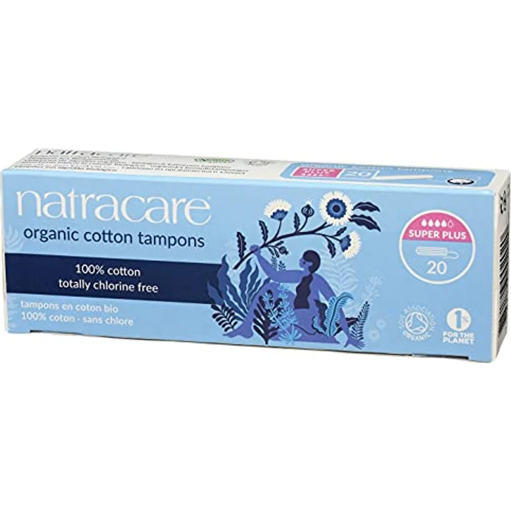 Natracare Organic Non Applicator Tampons Super Plus 20 Per Pack – Bild 4