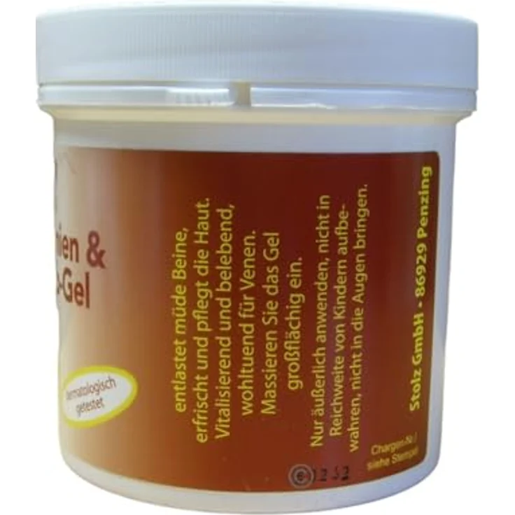 Pullach Hof 3 Dosen Tiegel Rosskastanien und Weinlaub Gel, pflegendes regenerierendes Gel, 250ml - Bodylotions – Bild 2