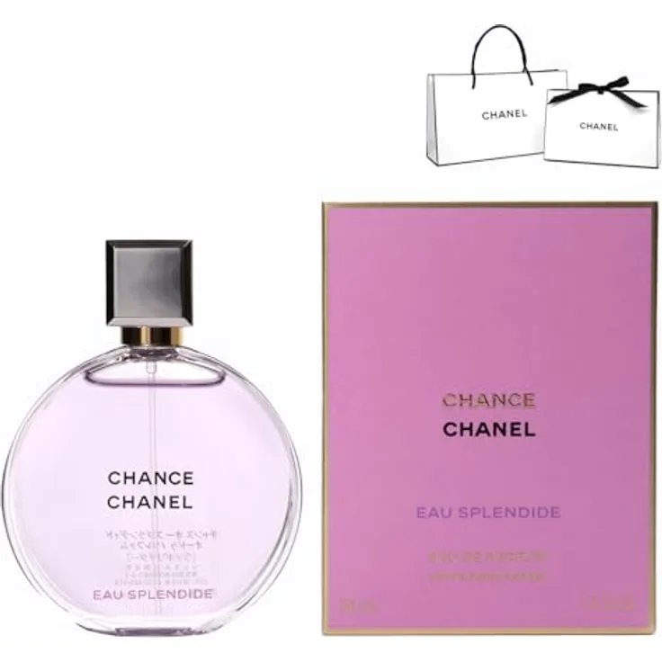Chanel Chance Eau Splendide, Eau de Parfum Spray 50 ml mit Geschenkbeutel, Damenduft 2025