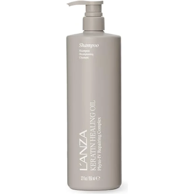 Lanza Keratin Healing Oil Shampoo 1000 ml – Bild 2
