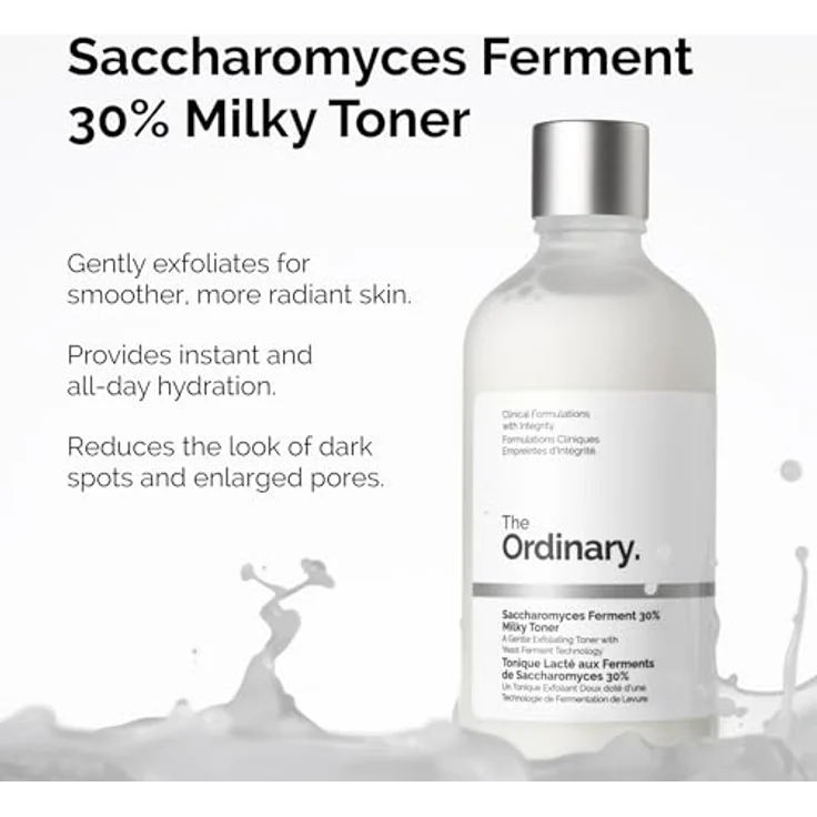 The Ordinary | Saccharomyces Ferment 30% Milky Toner | 100ml - Gently exfoliates for smoother, more hydrated and radiant skin – Bild 2