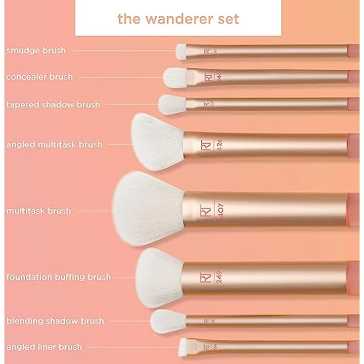 Real Techniques The Wanderer Travel Brush Kit Pinselset 1 Stk – Bild 3