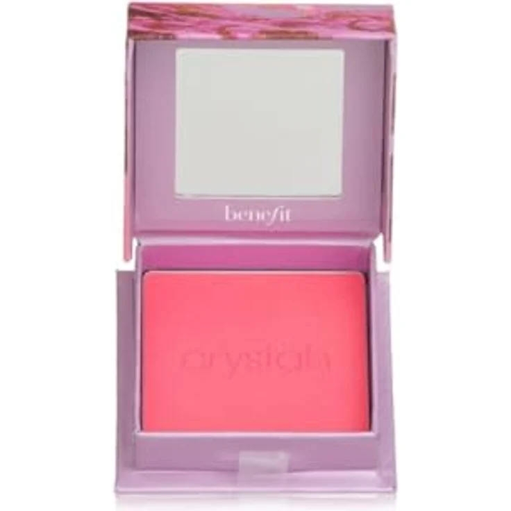 Benefit Crystah Strawberry Pink Blush, 6 g - Erdbeerrosa mit glänzendem Finish – Bild 3