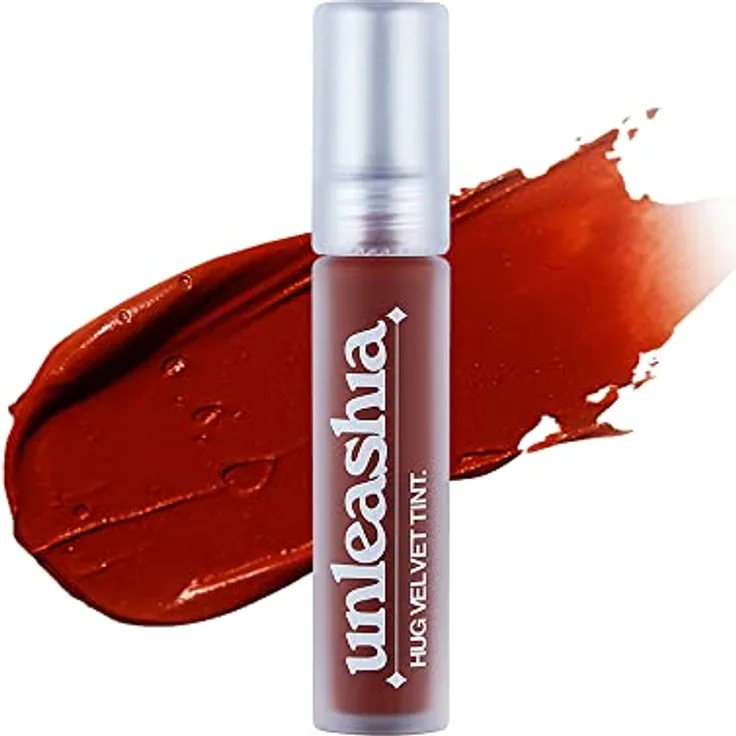 Unleashia Hug Velvet Tint Lipcolor No.6 Our, langanhaltender Lippenstift mit mattem Finish, 4.5 g
