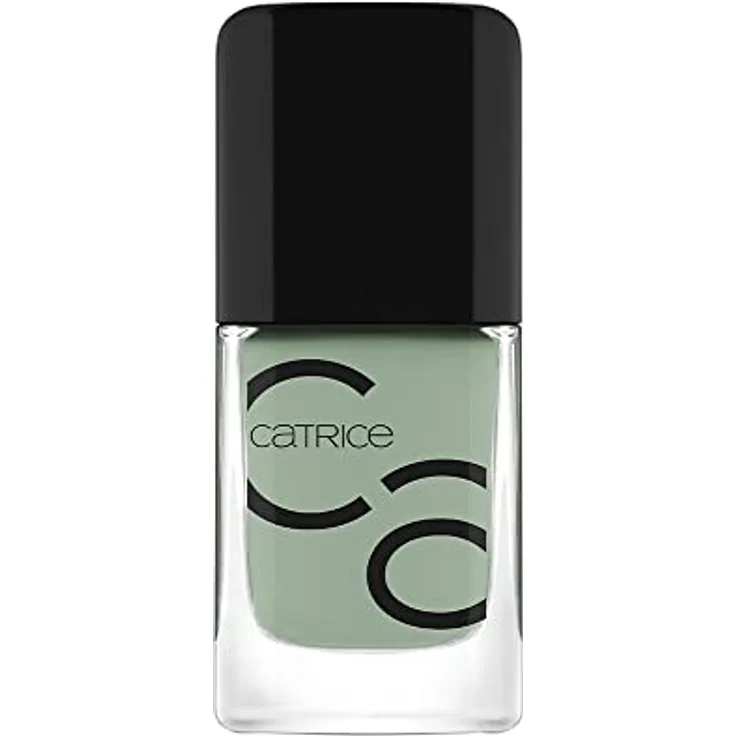Catrice ICONAILS Gel Lacquer, Gellack, Nagellack, Nr. 124 Believe In Jade, grün, langanhaltend, glänzend, ohne Aceton, vegan, Mikroplastik Partikel frei (10,5ml)