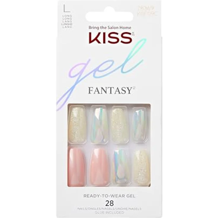 KISS Glam Fantasy 3D Nails - Party's Over Kunstnägel & Nageldesign – Bild 1
