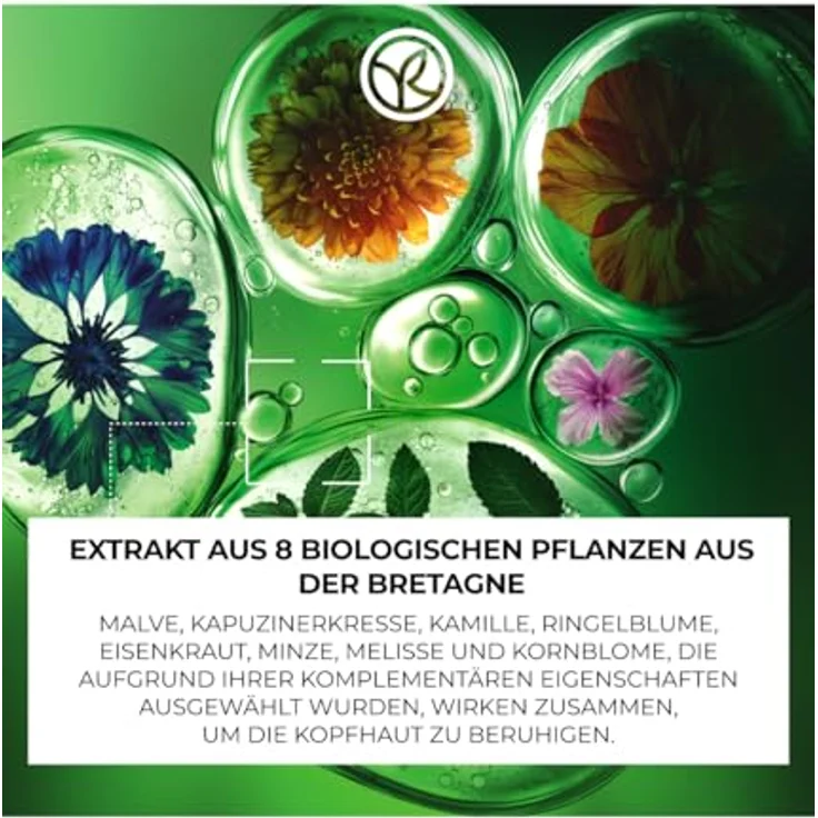 Yves Rocher Balance Scalp Serum, Serum für die Kopfhaut mit 8 organischen Pflanzen und patentiertem Saccharid-Komplex, 50 ml – Bild 3