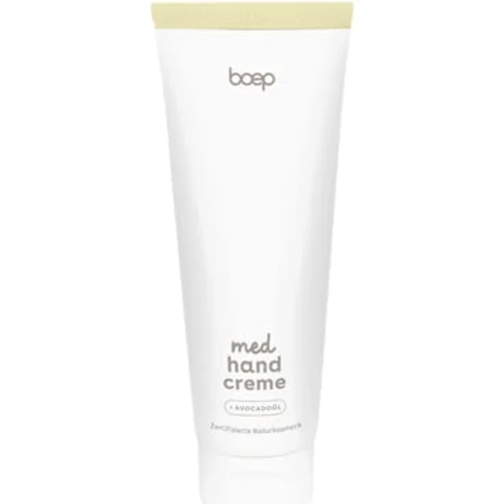 boep med Handcreme | Feuchtigkeitsspendende Pflegecreme ohne Duftstoffe für empfindliche, trockene und strapazierte Hände | Ideal bei Neurodermitis, Psoriasis und Handekzemen (100 ml)