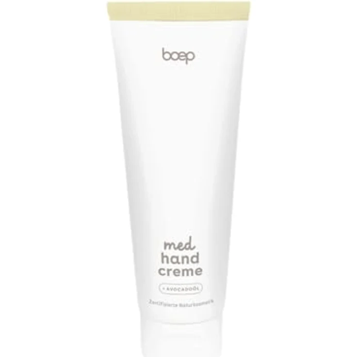 boep med Handcreme | Feuchtigkeitsspendende Pflegecreme ohne Duftstoffe für empfindliche, trockene und strapazierte Hände | Ideal bei Neurodermitis, Psoriasis und Handekzemen (100 ml) – Bild 1