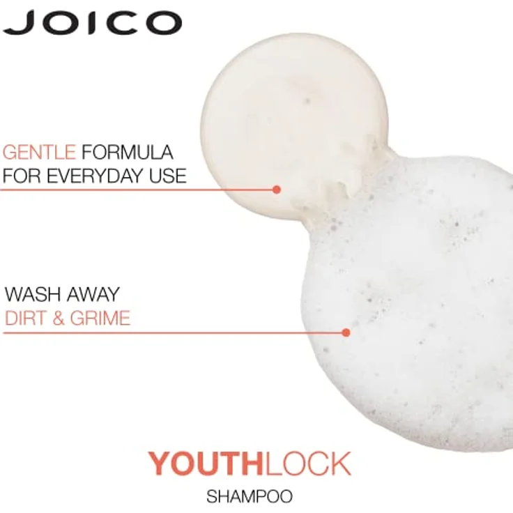 Joico Youthlock Shampoo 300 ml, Haarshampoo – Bild 5