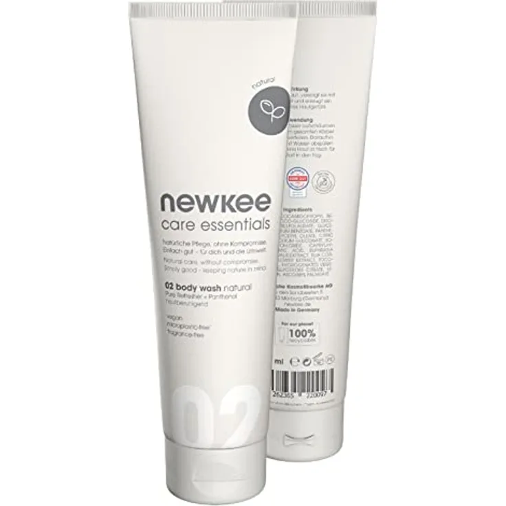 Newkee Body Wash, 150ml Duschgel zur täglichen Reinigung und Hautpflege
