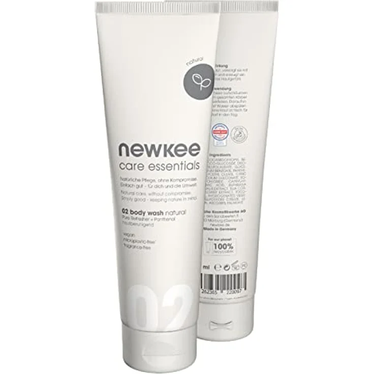 Newkee Body Wash, 150ml Duschgel zur täglichen Reinigung und Hautpflege – Bild 1