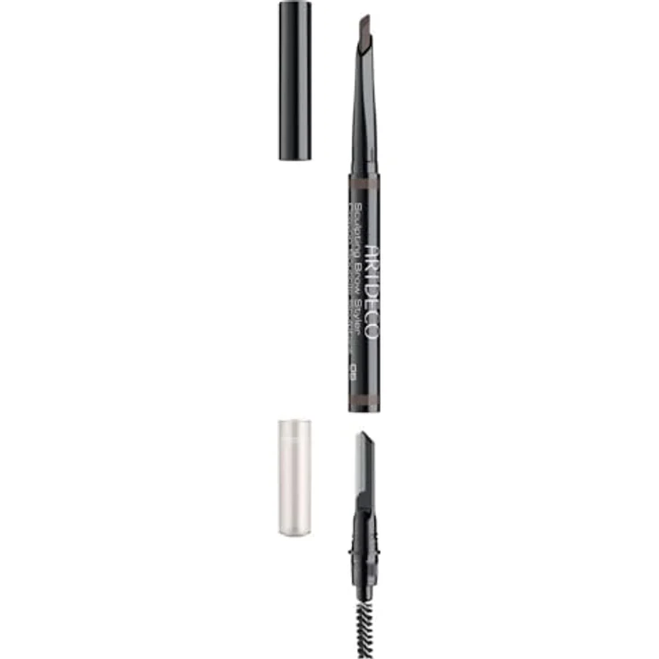 ARTDECO Sculpting Brow Styler, Wasserfester 3-in-1 Augenbrauenstift mit integriertem Rasierer, 15 g – Bild 3
