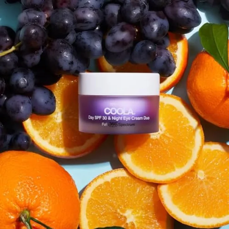 COOLA Day SPF 30 & Night Eye Cream Duo - 24ml, Augenpflege mit BlueScreen Digital De-Stress Technologie, 70%+ organische Inhaltsstoffe – Bild 4