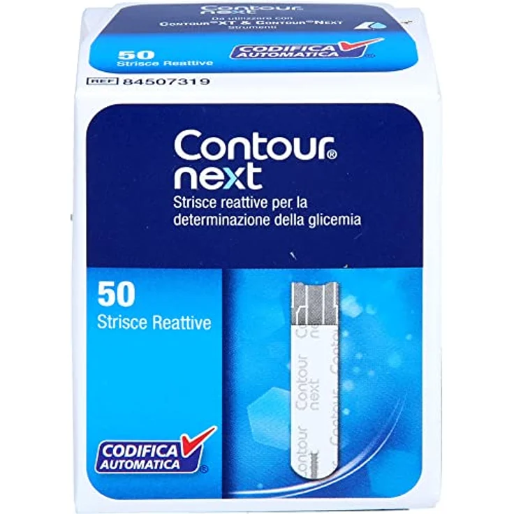 Contour Blutzucker-Teststreifen CONTOUR Next, hochpräzise Teststreifen für alle CONTOUR Next Messgeräte, 100 Stück – Bild 1