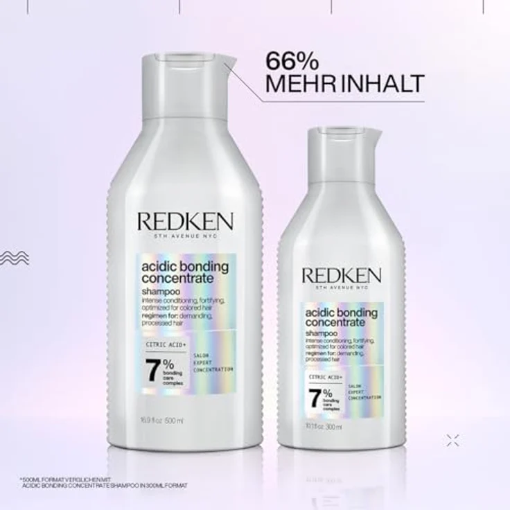 REDKEN Pflegendes Haarshampoo mit intensivem Schutz vor Farbverlust, Acidic Bonding Concentrate Shampoo, 1 x 500 ml – Bild 4