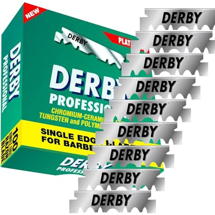 Derby Barba Professional Rasierklingen, 300 Stück – Bild 3