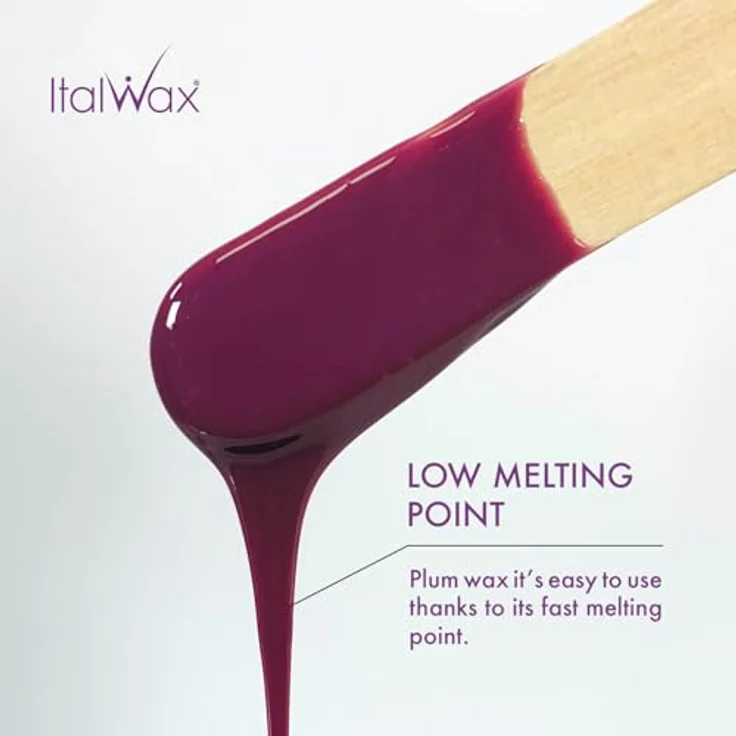 Italwax Wachsperlen Plum 1 kg Heißwachs – Bild 4