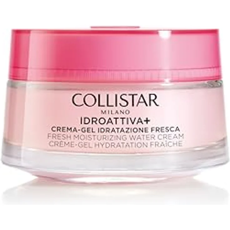 Collistar Idroattiva+ Crema-Gel Idratazione Fresca 100H Feuchtigkeit, 50 ml, Leichte Geltextur, Ideal für normale bis Mischhaut – Bild 1