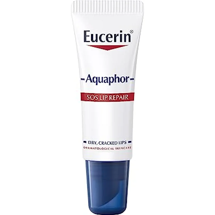 Eucerin Lippenbalsam Aquaphor Réparateur Lèvres 10 ml mit feuchtigkeitsspendender Wirkung für trockene Lippen – Bild 8