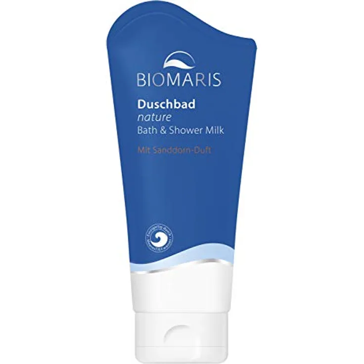 BIOMARIS Duschbad nature mit Sanddorn-Duft 200 ml