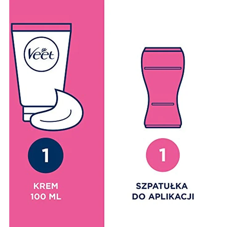 Veet Silk & Fresh Hair Removal Cream Enthaarungscreme auch für empfindliche Haut geeignet 100 ml – Bild 7