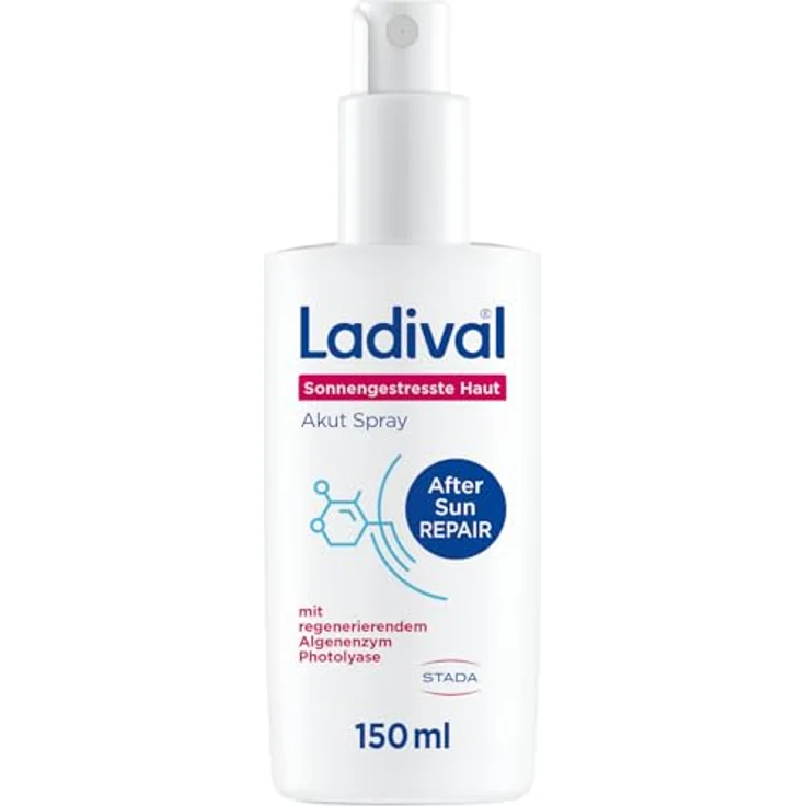 Ladival Sonnengestresste Haut Akut Spray, After Sun Repair mit Photolyase, feuchtigkeitsspendend und kühlend, 150ml – Bild 1